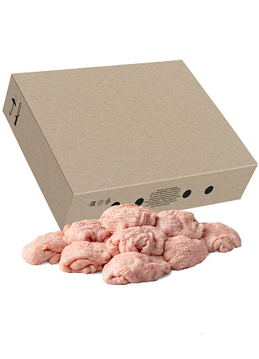                                 Кожа шеи и грудки цыплят-бройлеров охлажденная ОПТ                                